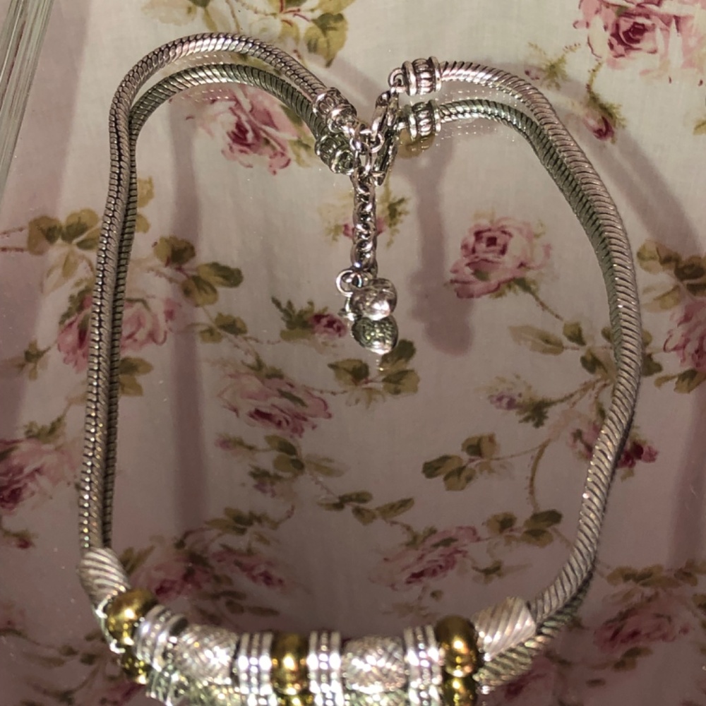 Brighton two tone gold and silver necklace